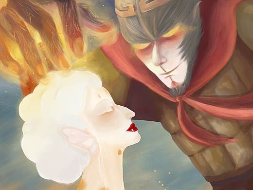 幻彩湖-孫悟空系列（個(gè)人主頁-ZNDUyNjc0NDg=） - 概念設(shè)定 - 站酷設(shè)計(jì)師CHENLEILE原創(chuàng)素材 - 站酷ZCOOL