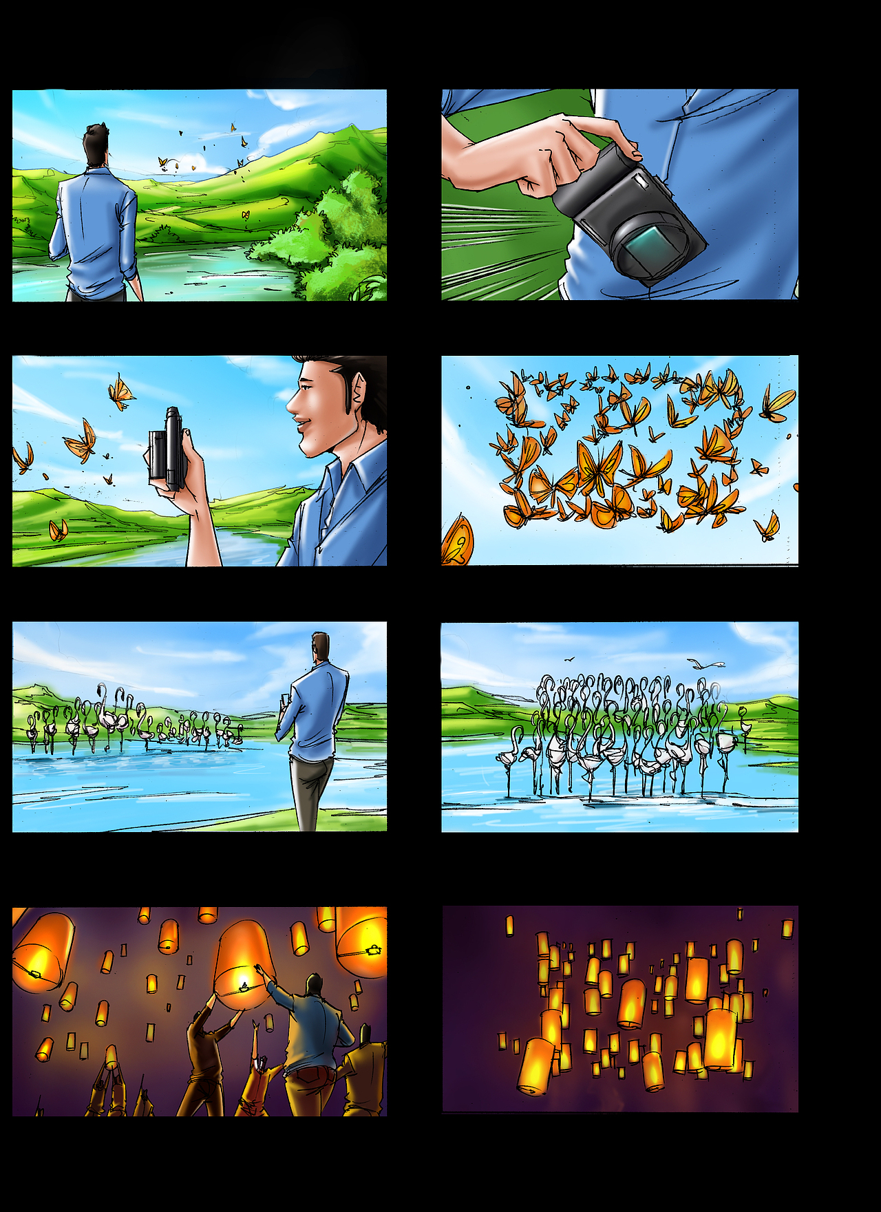 广告TVC脚本#分镜头#商业脚本（图ZMjUyNjE3ODMy） - 商业插画 - 站酷设计师约束自我原创素材 - 站酷ZCOOL