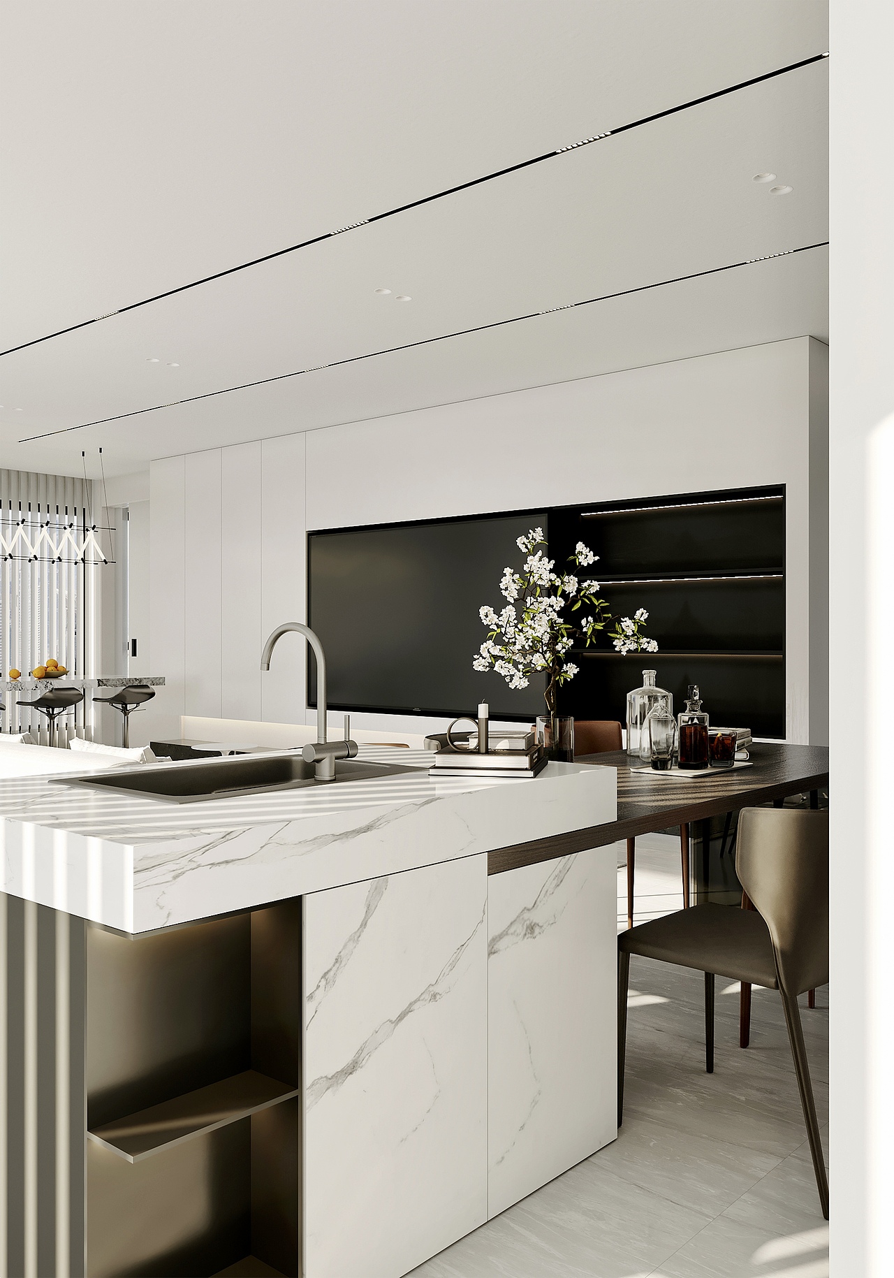 晨钟暮鼓（图ZMzU0NjQ0MTQw） - 家装设计 - 站酷设计师灰界一CGI原创素材 - 站酷ZCOOL