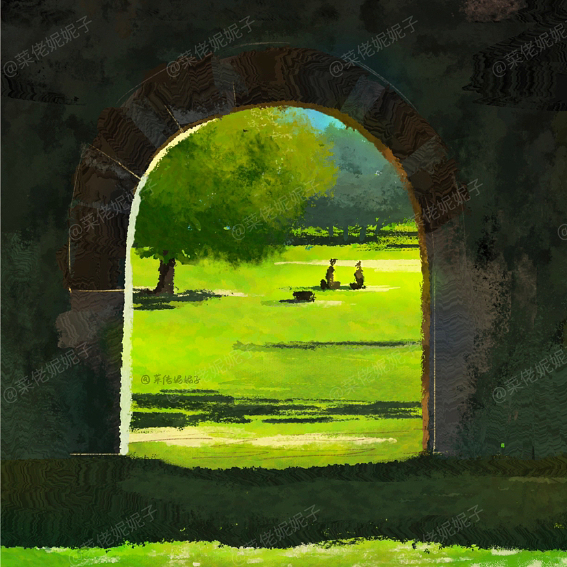 治愈系装饰插画