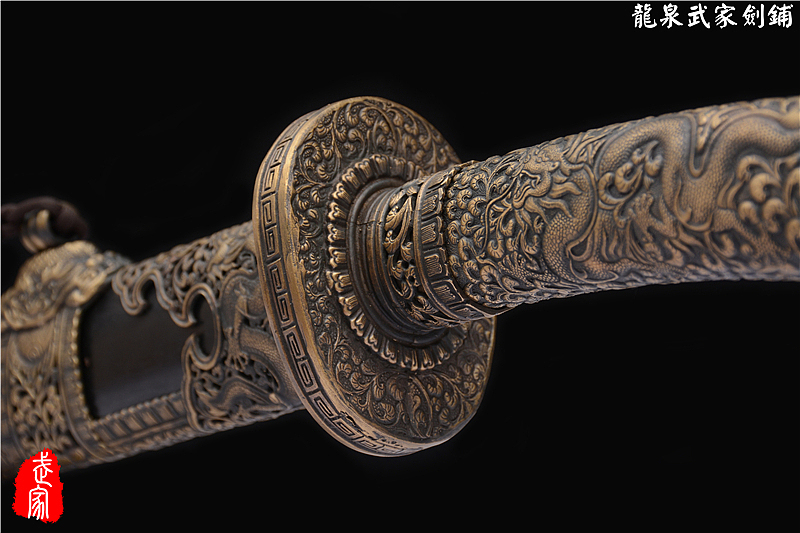 武家刀剑--璇焊鸣鸿刀（图ZODYwNTc4NDA=） - 工艺品设计 - 站酷设计师武家剑铺原创素材 - 站酷ZCOOL