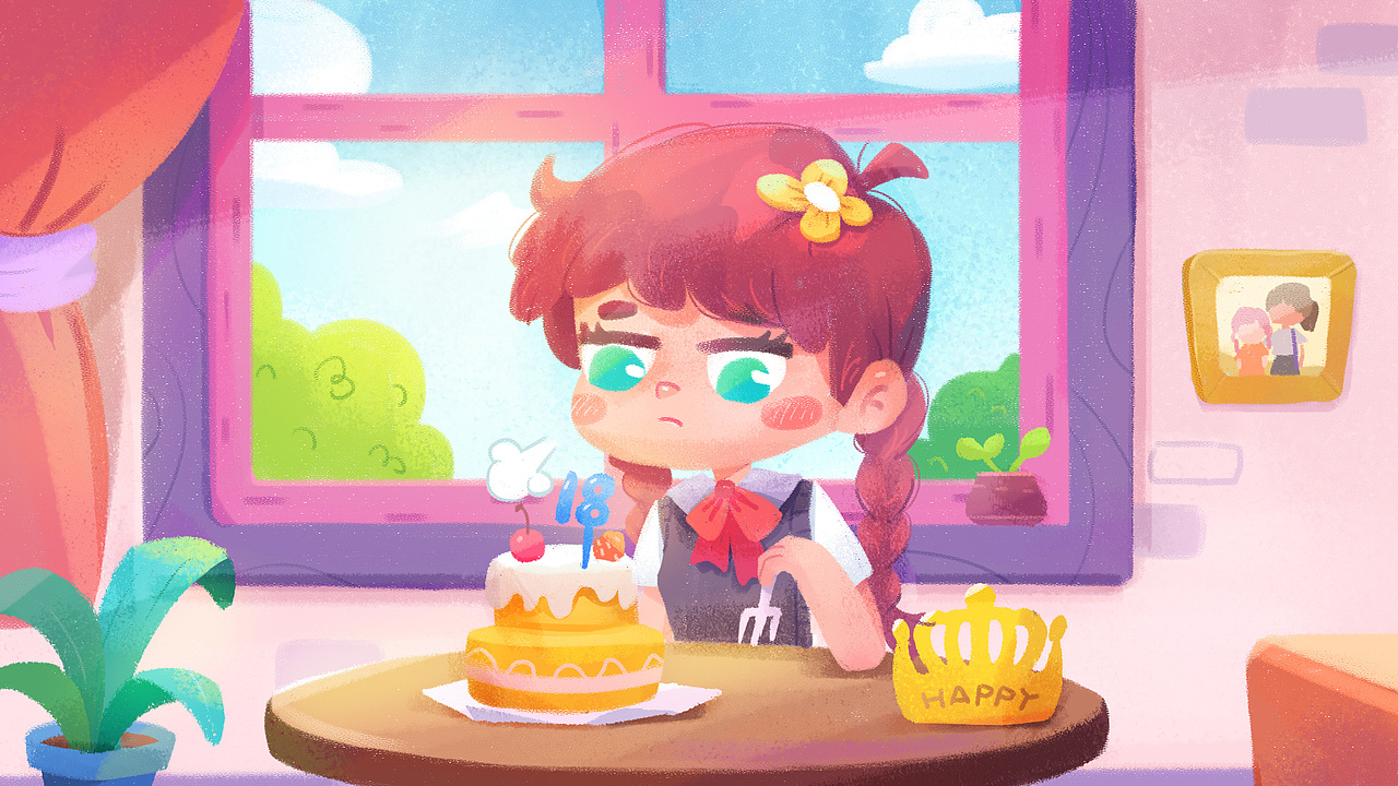 生活不易 且行且珍惜（图ZMjgwMzQ4Mzg0） - 绘本 - 站酷设计师一只猫尾草原创素材 - 站酷ZCOOL