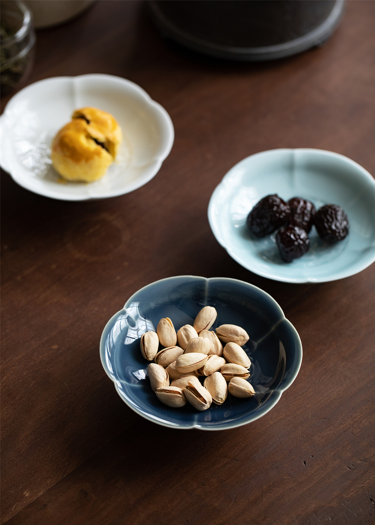 陶瓷茶点盘/茶道茶具配件/小果盘