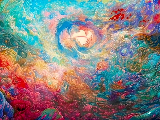 以midjourney致敬《深海》