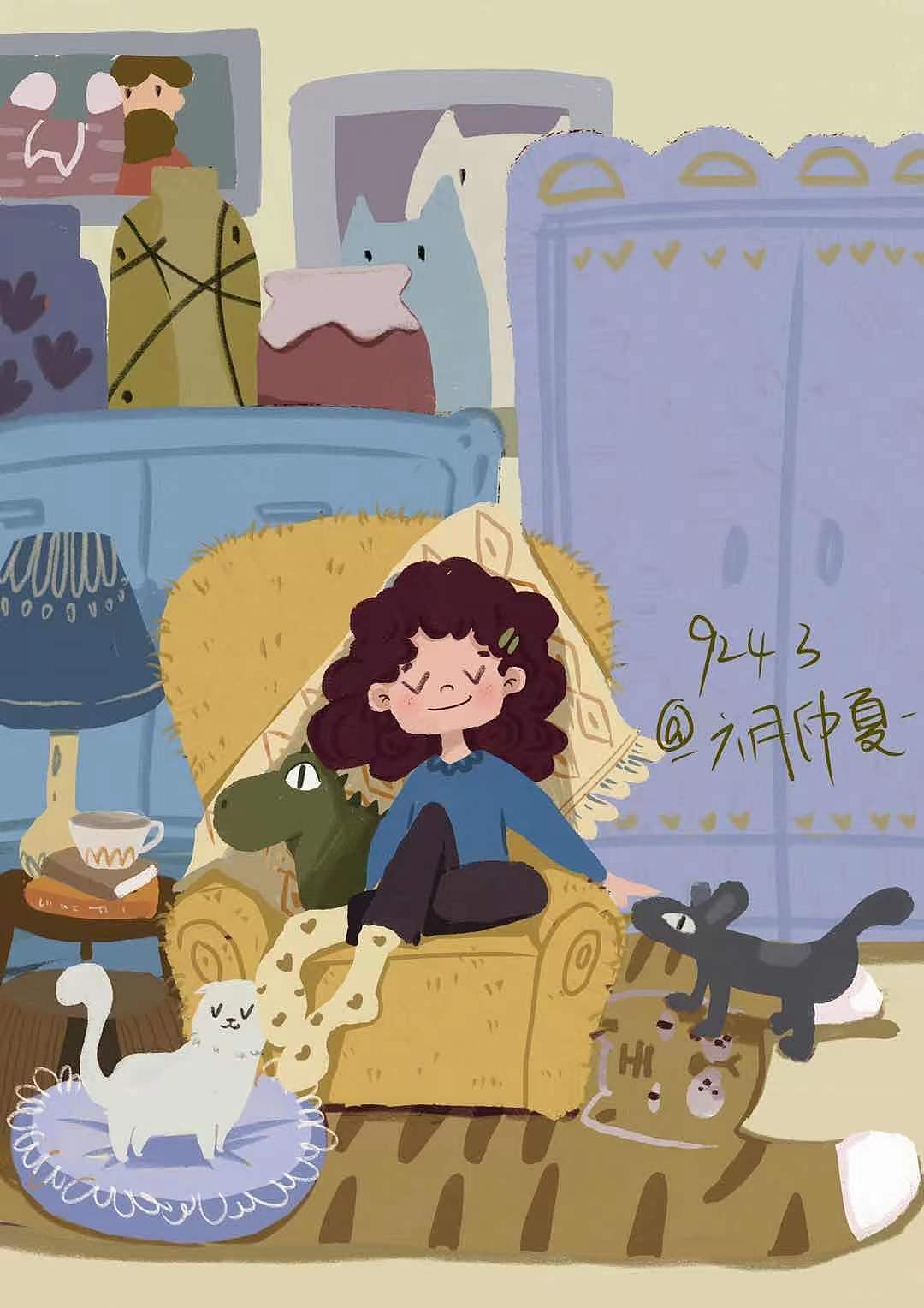 原创系列插画（图ZMjY4MTUxMjYw） - 绘本 - 站酷设计师六月仲夏原创素材 - 站酷ZCOOL