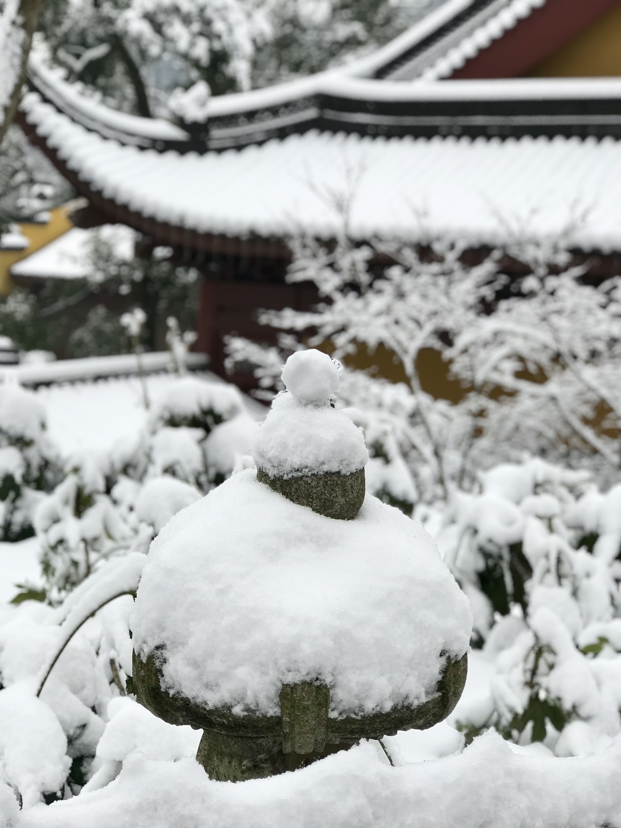 有一种雪境叫杭州的雪
