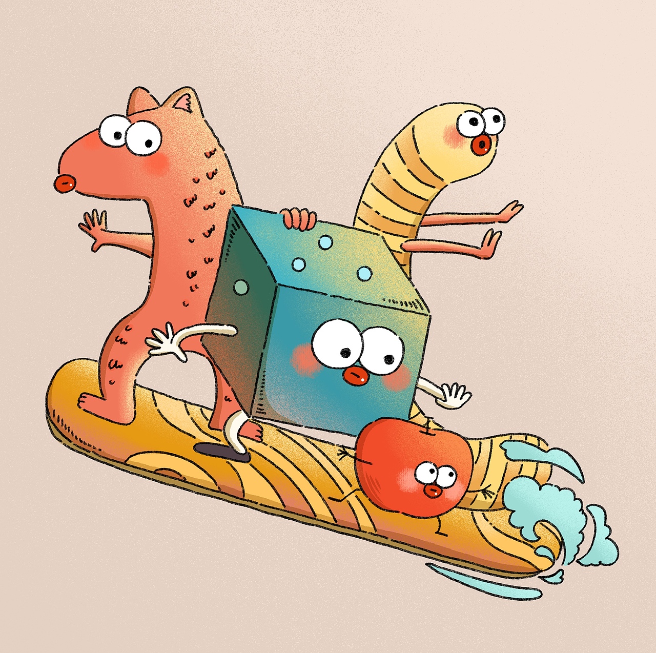 于是我画了81个脑洞[billd奔跑]