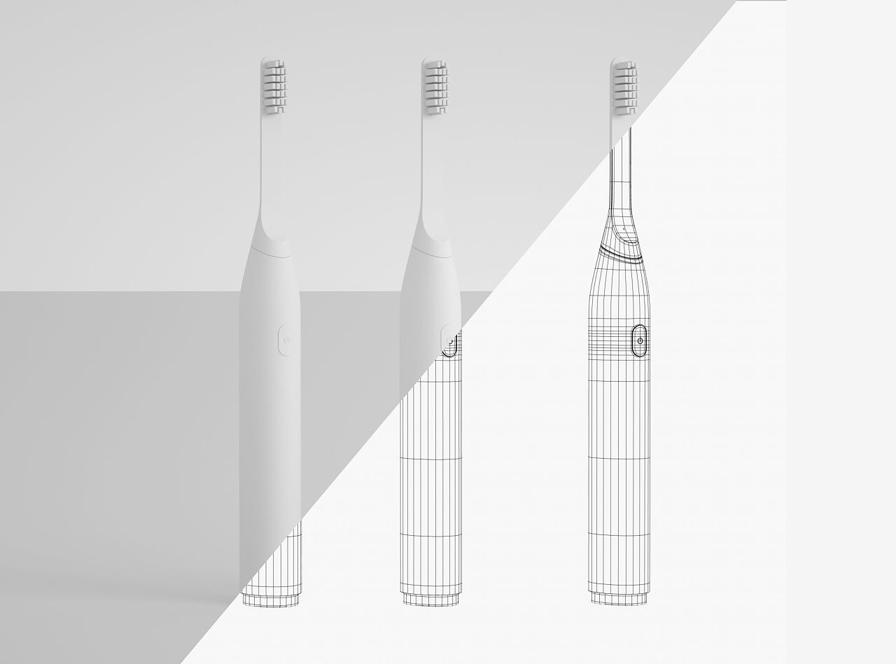oc渲染~电动牙刷