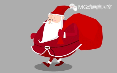 【教程】圣诞老人的绘制与走路动画（图ZMzkxMjMyMTY=） - Motion Graphic - 站酷设计师MG先生原创素材 - 站酷ZCOOL