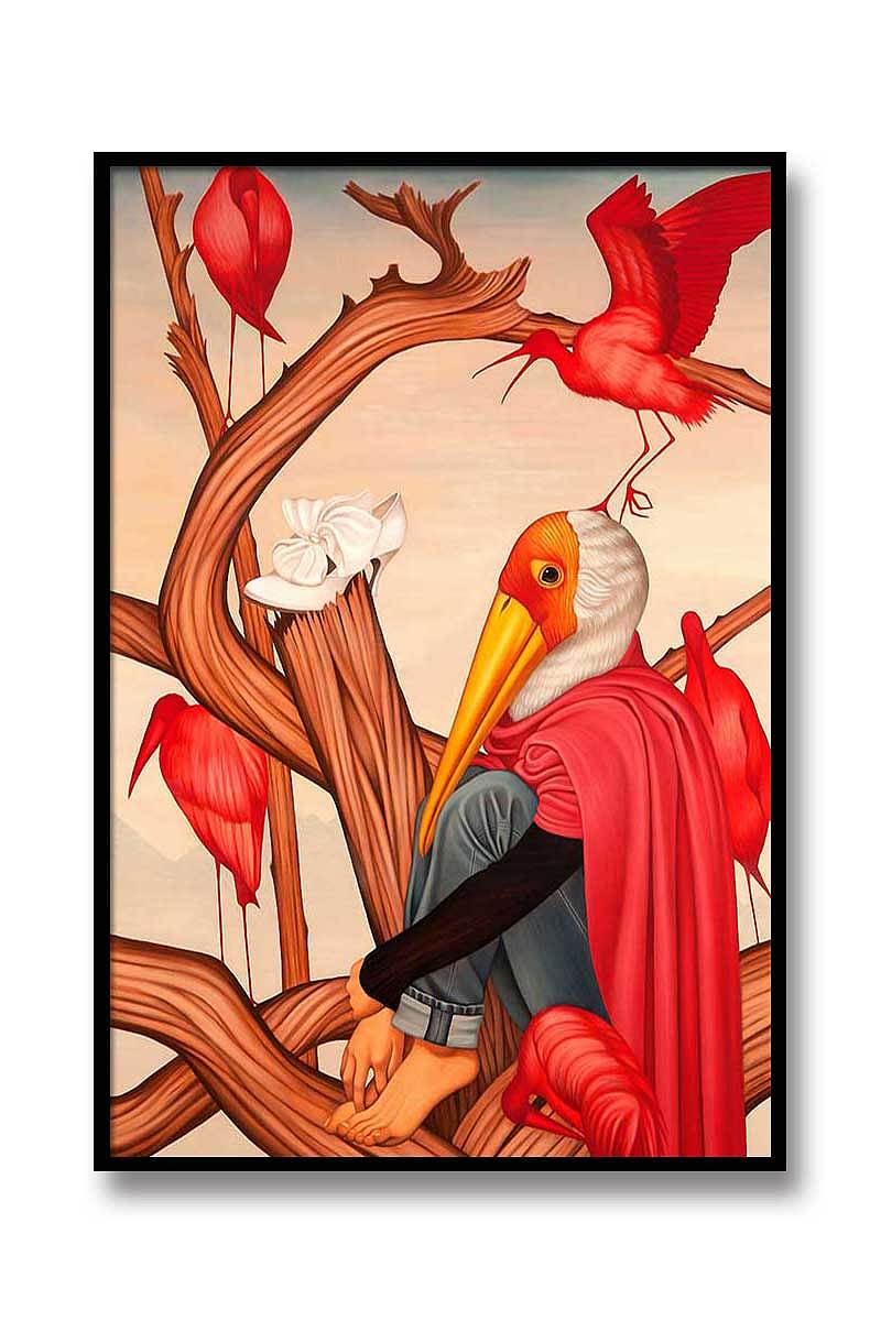 几张天马行空抽象动物图|纯艺术|绘画|2019宝_原创作品-站酷zcool