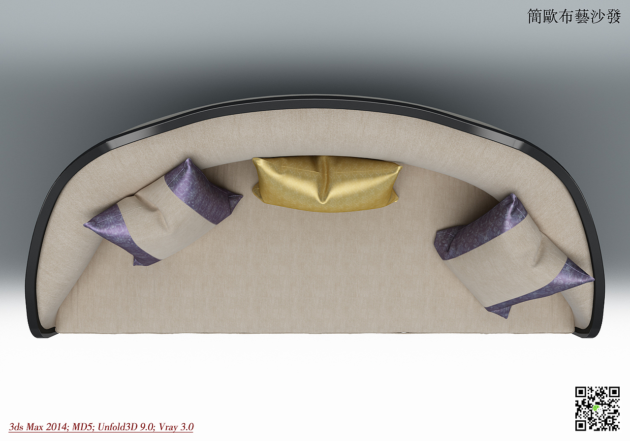 简欧布艺沙发（页尾有彩蛋）（图ZNjIzNzQ3ODQ=） - 家装设计 - 站酷设计师yk1086原创素材 - 站酷ZCOOL