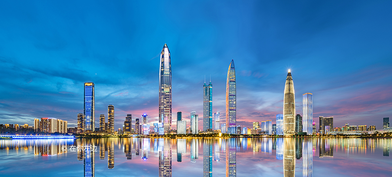 深圳人才公园夜景