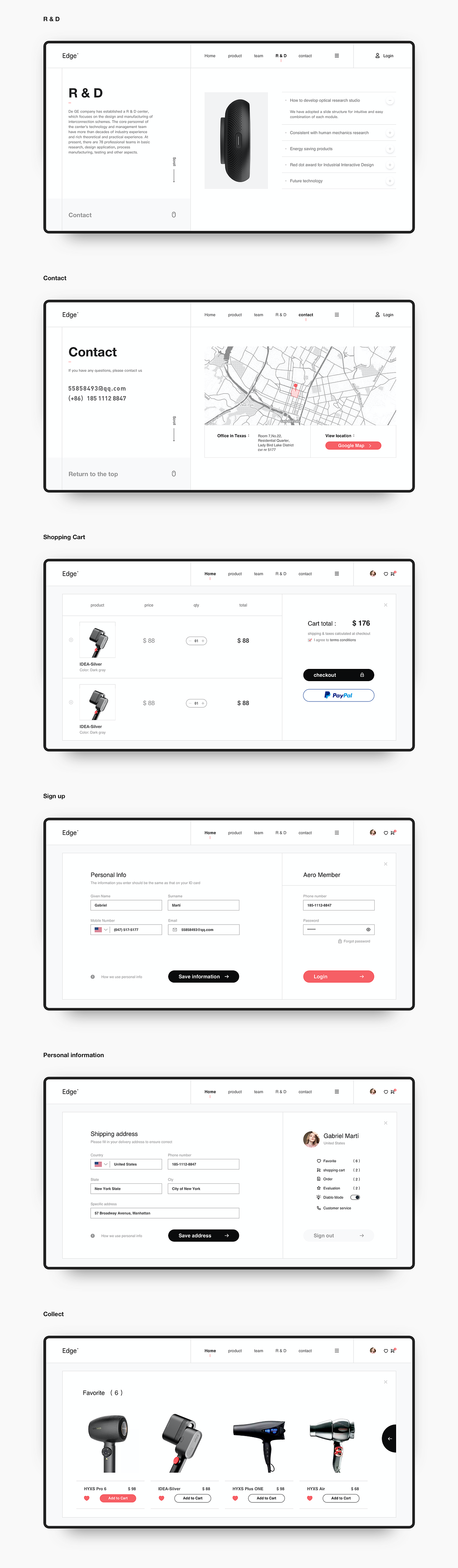 Edge官网设计（图ZMjA2MTgwNTky） - 企业官网 - 站酷设计师黑羽先森原创素材 - 站酷ZCOOL