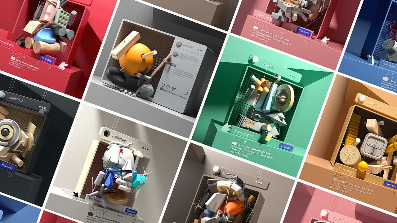 C4D练习（图ZMjg2MzEyMTky） - 场景 - 站酷设计师汀n3原创素材 - 站酷ZCOOL