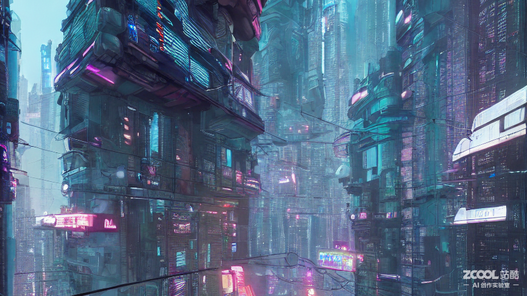 站酷AI生成：建筑场景