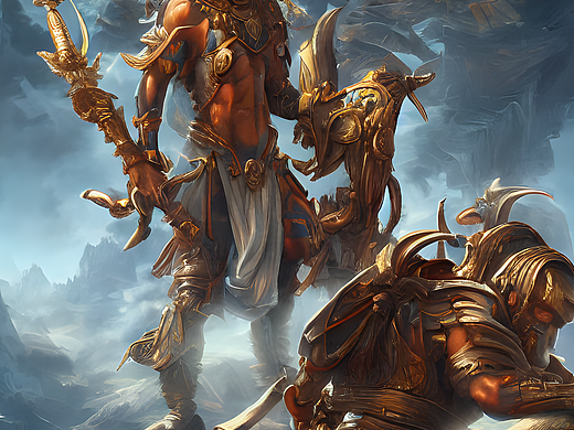 #AI创作实验室#众神（个人主页-ZNjI4MDAzOTY=） - AI作品 - 站酷设计师GongPan原创素材 - 站酷ZCOOL