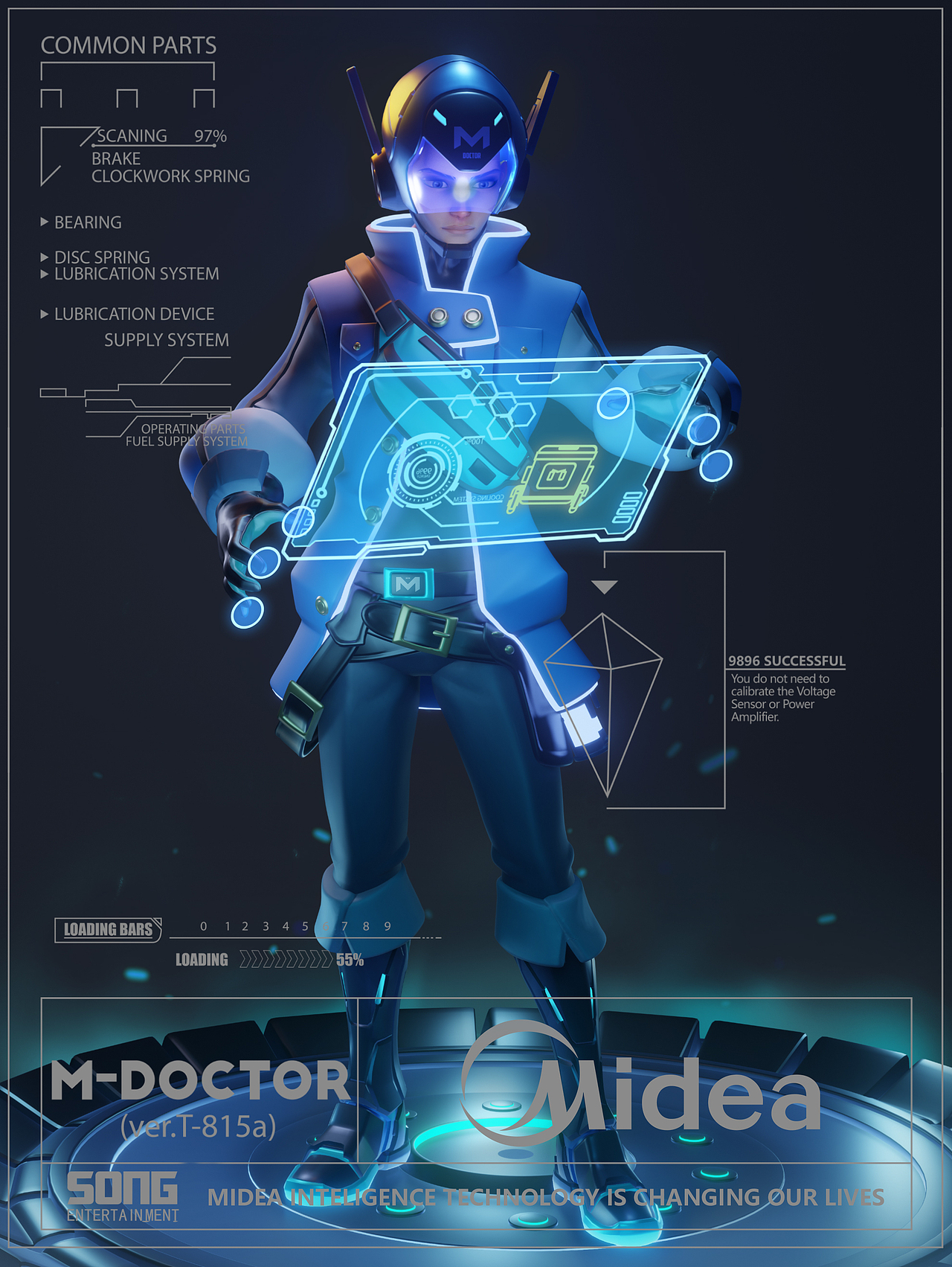 美的M博IP形象设计-横空出世