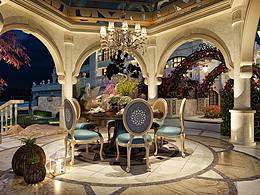 樓王別墅景觀——法式景觀設(shè)計(jì)+施工