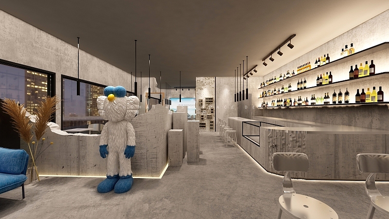 『厦门』90m² 咖啡店℃ 时尚工业风（图ZMzAzNzA4OTQ4） - 酒店餐饮设计 - 站酷设计师上海驽色餐饮设计原创素材 - 站酷ZCOOL