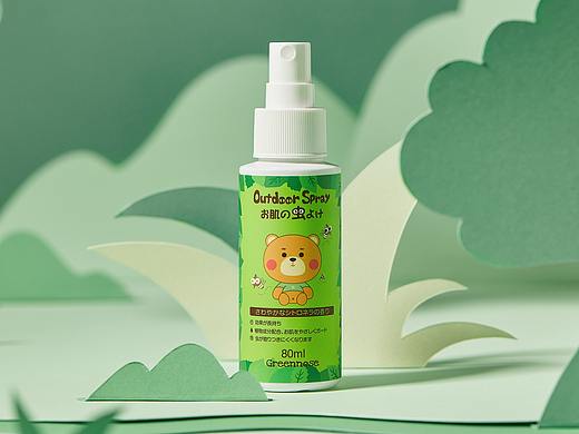 Greennose 儿童驱蚊喷雾Mini | KIVII视觉