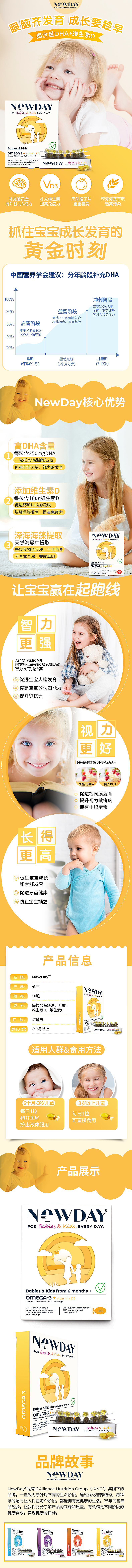 newday鱼油系列产品