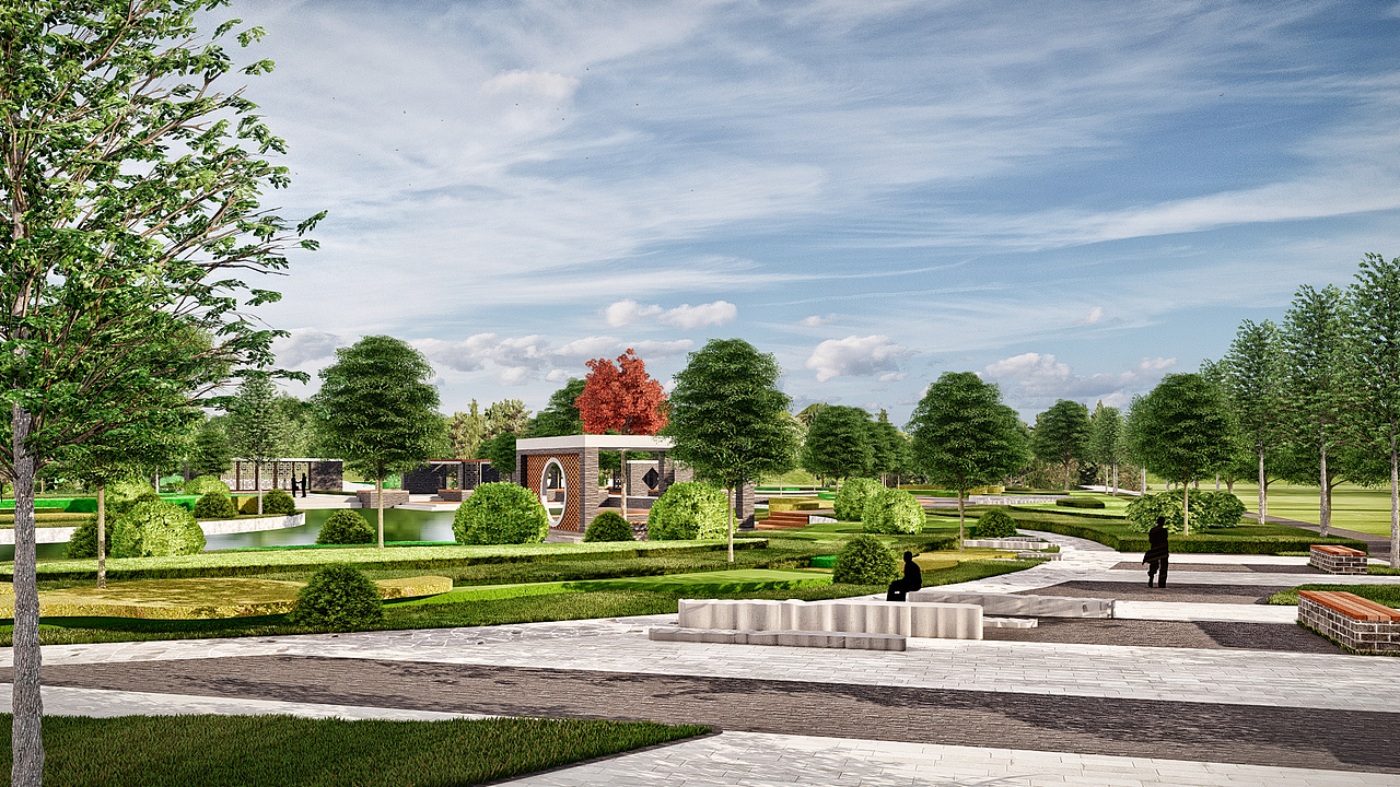 城市公园景观设计_索梵设计-站酷zcool