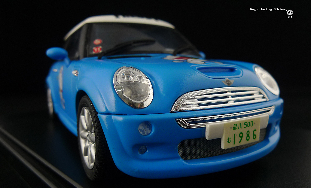送给GF的mini Cooper哆啦A梦全球限量版