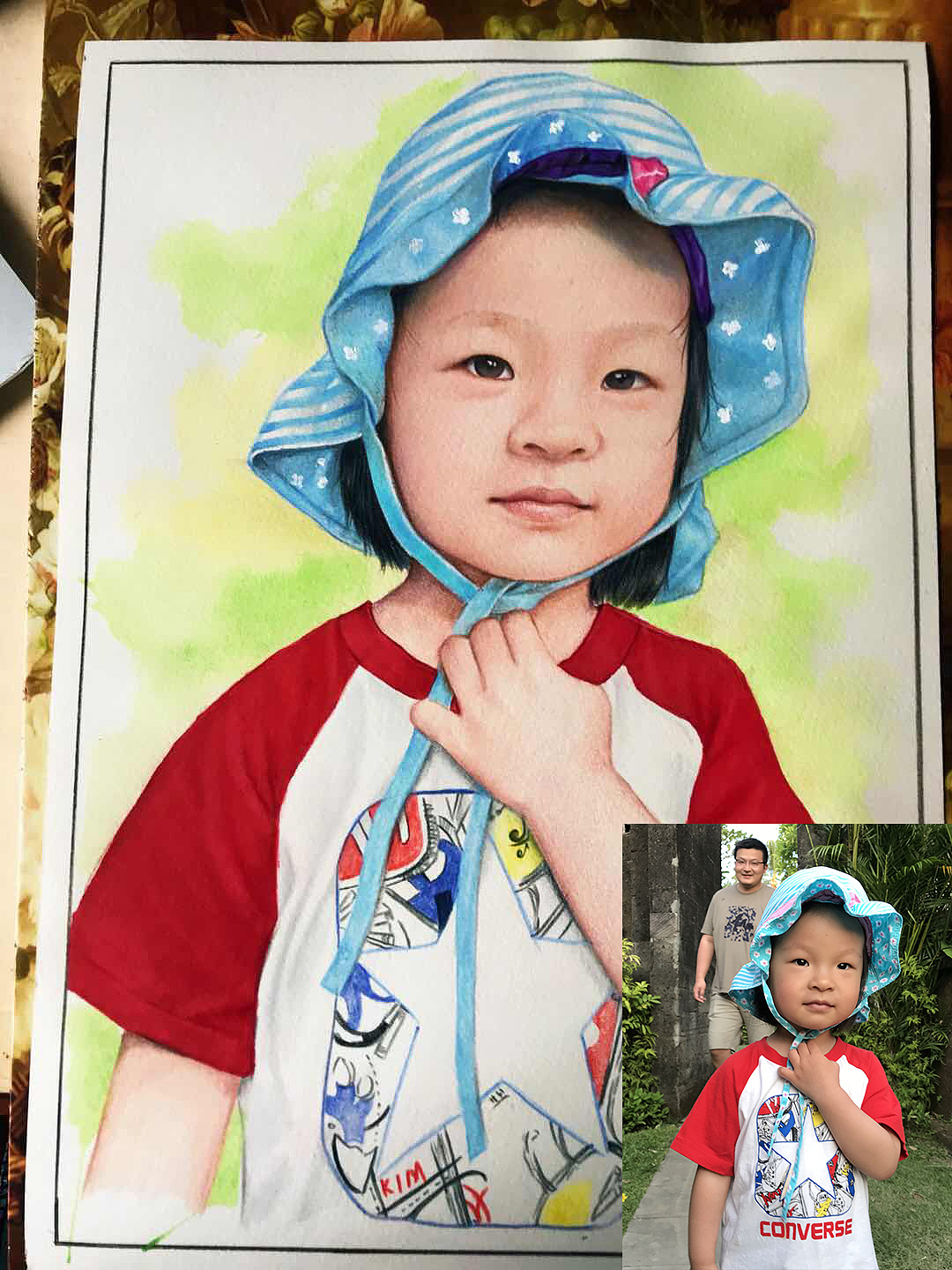 2018中秋彩铅手绘专辑