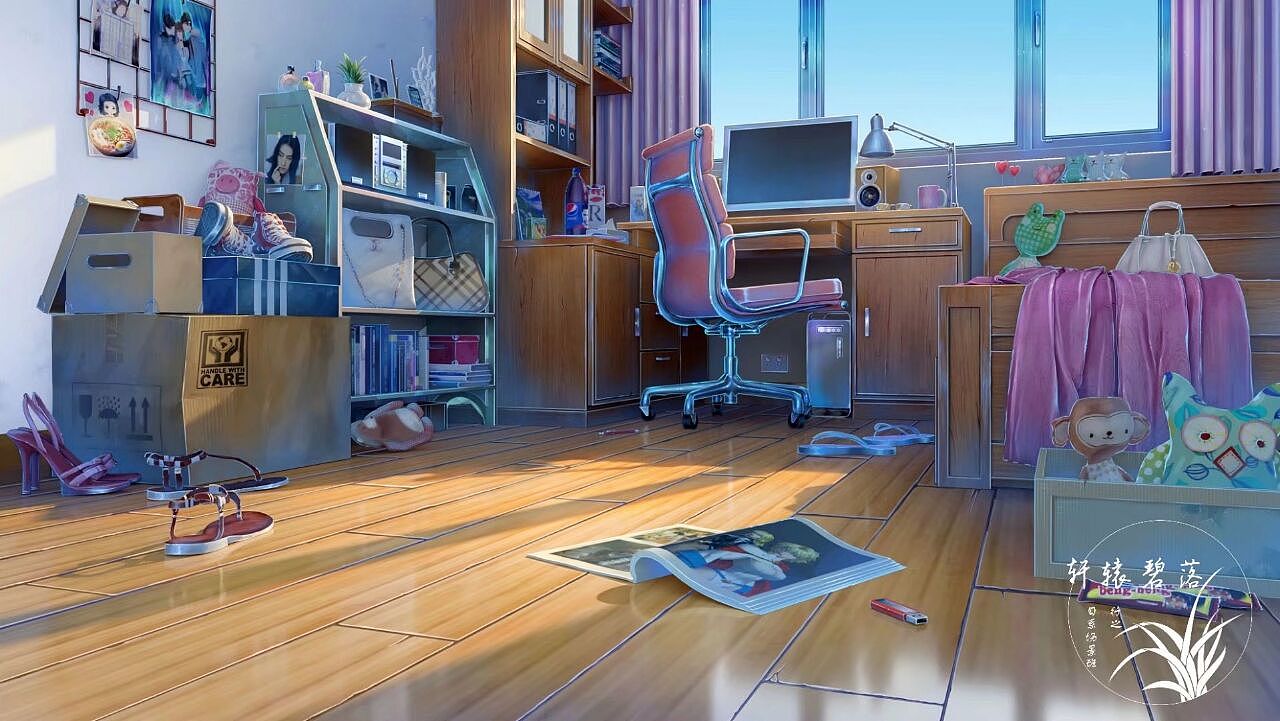 第六期场景班学生作业（集合一）（图ZMjgyNDIwMzMy） - 商业插画 - 站酷设计师行之LV原创素材 - 站酷ZCOOL