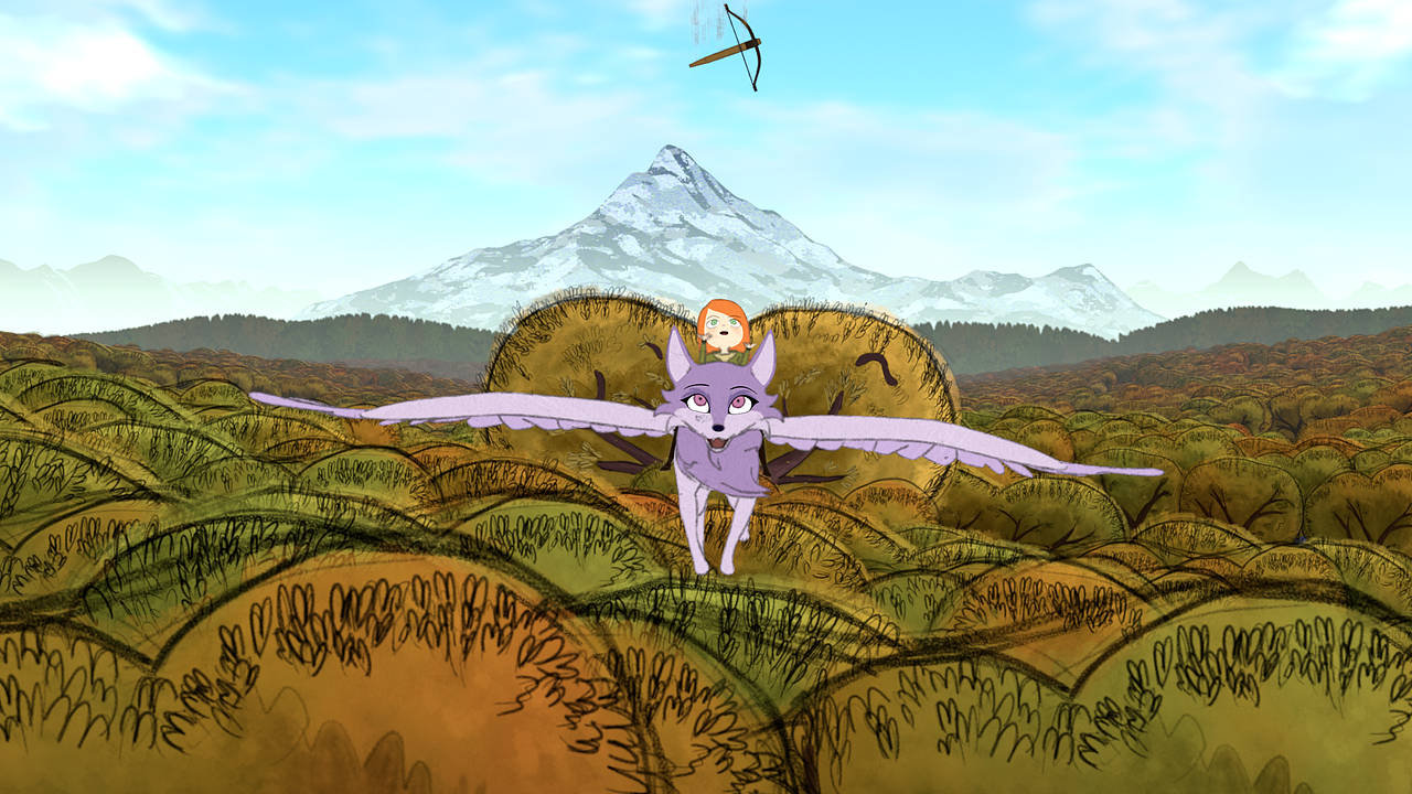 女孩与狼|第三届瑞云渲染动画创作大赛