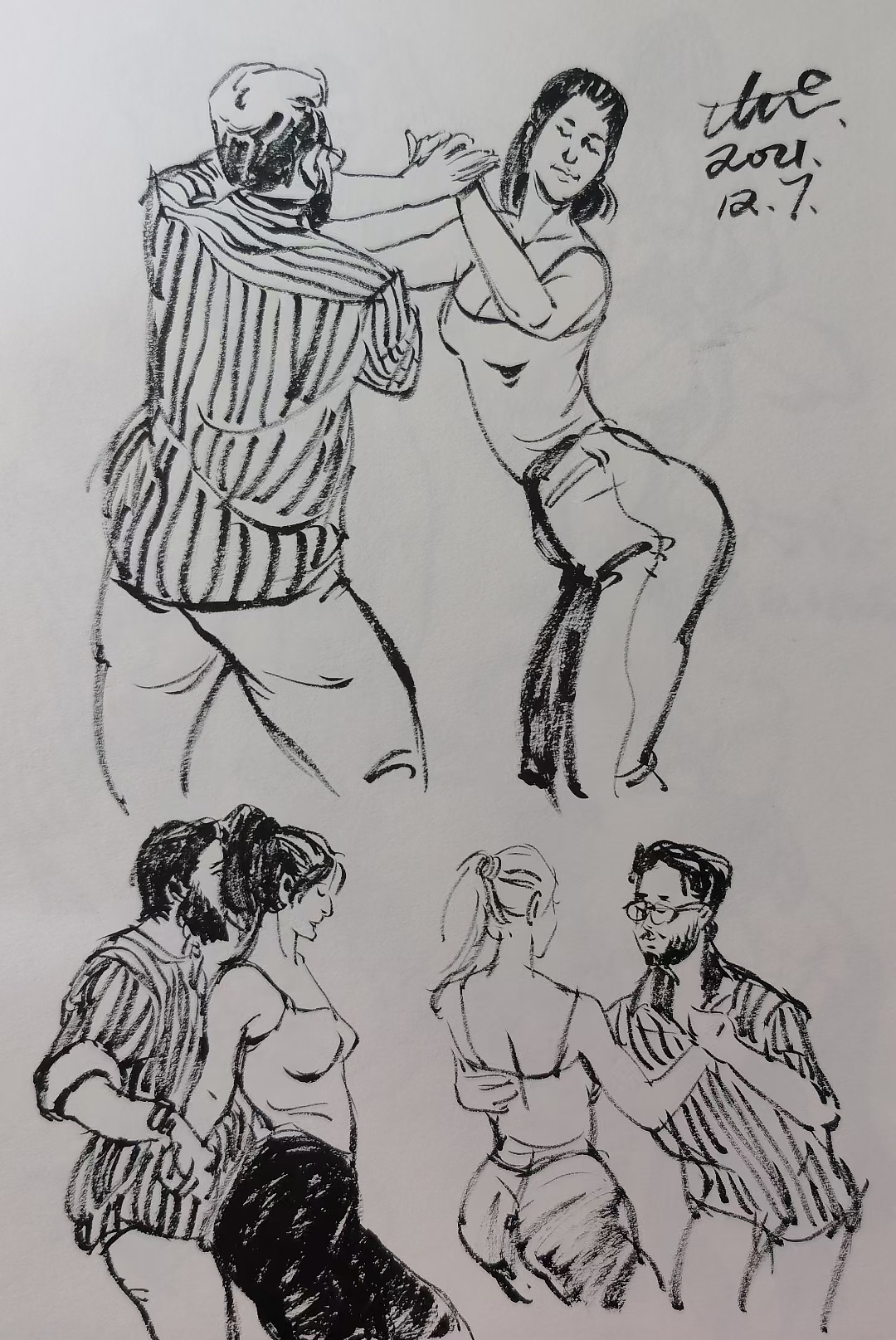 近日速写（图ZMjgxNDkwNTE2） - 绘画 - 站酷设计师张晓睿原创素材 - 站酷ZCOOL