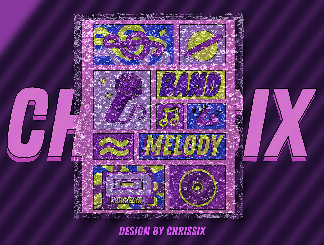 oldschool涂鸦风商业插画练习合集（图ZMjIxNjY2Mjk2） - 创作习作 - 站酷设计师chrissix原创素材 - 站酷ZCOOL