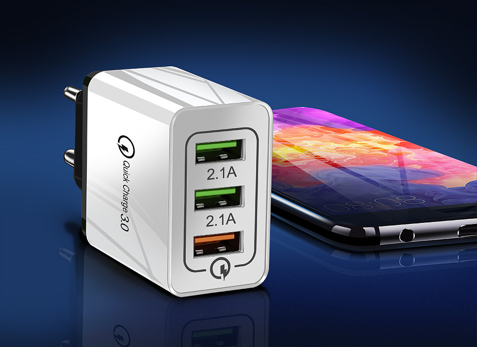 跨境电商产品-3C数码-充电器产品主图拍摄精修 优化