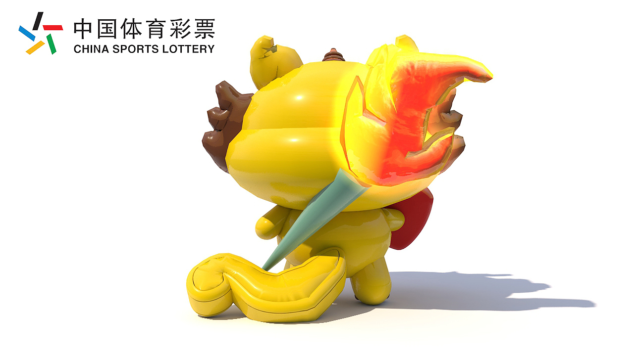 吉祥物“龙龙”——龙马精神