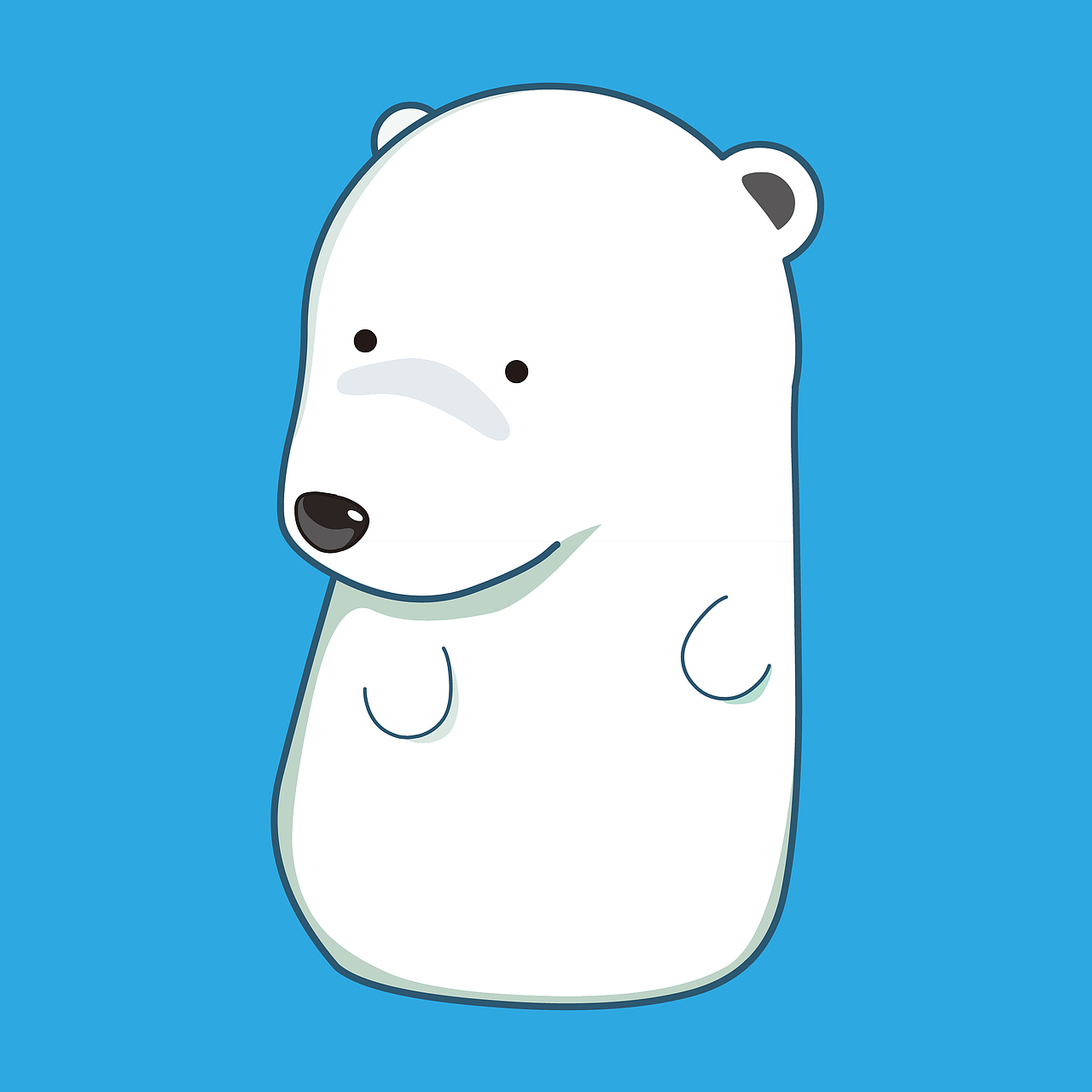 [简笔画]新的自画像 -3-（图ZMjU5NzcwNDg=） - 创作习作 - 站酷设计师废小柴原创素材 - 站酷ZCOOL