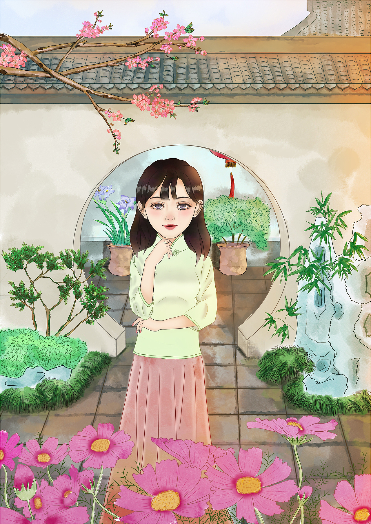 插画临摹（图ZMTU3MDUxMzIw） - 创作习作 - 站酷设计师zj200821011118原创素材 - 站酷ZCOOL