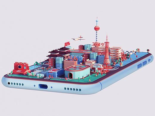Low poly 城市设计