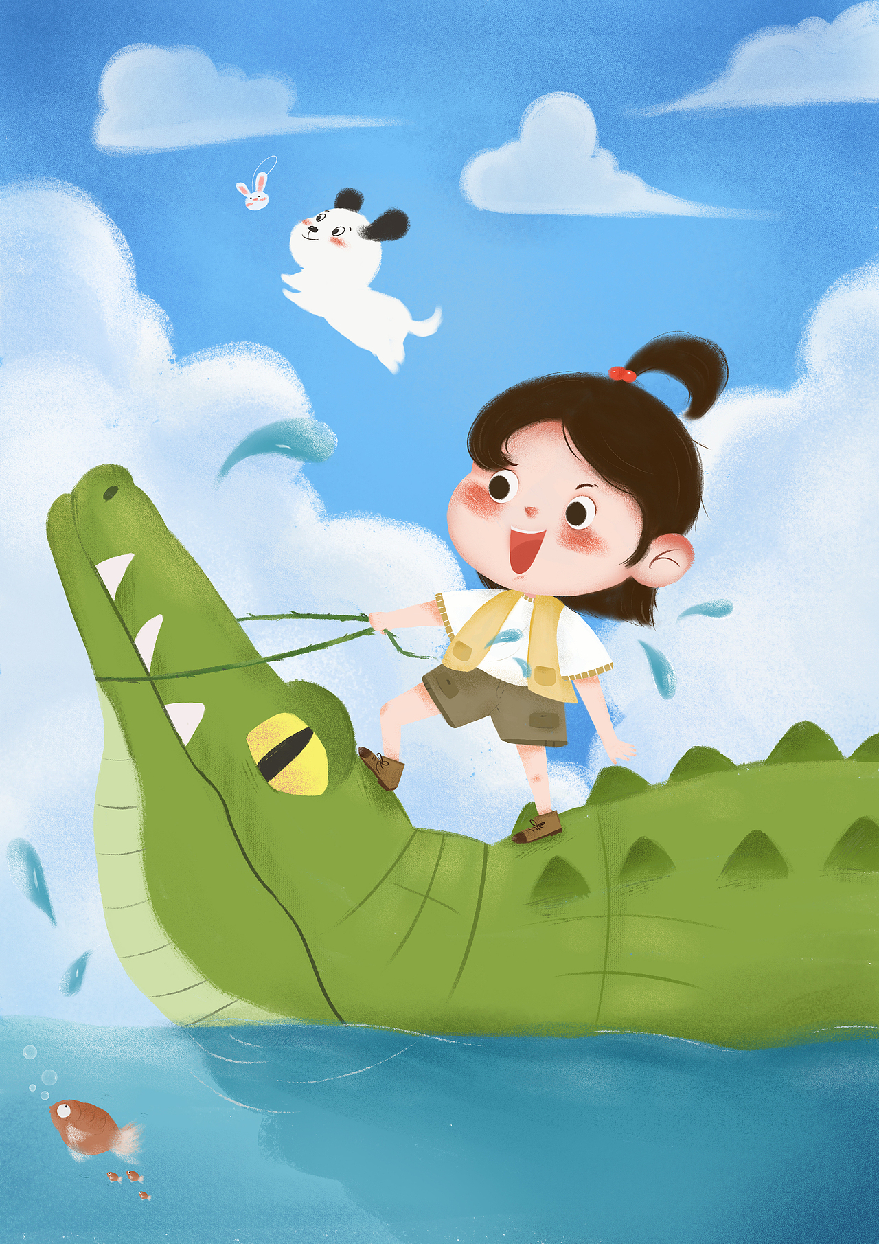 儿童插画（图ZMjk4MzQ0ODUy） - 儿童插画 - 站酷设计师喝水的怪兽原创素材 - 站酷ZCOOL