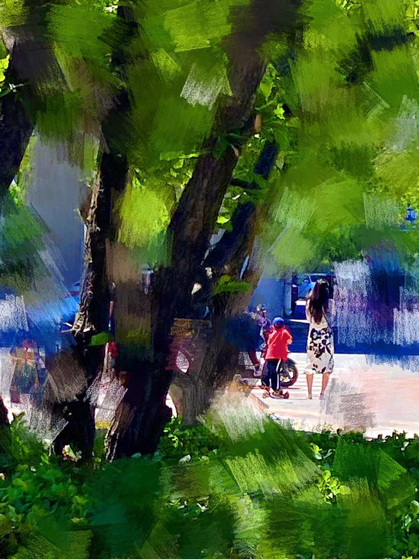 刘勇良画意摄影:来去匆匆