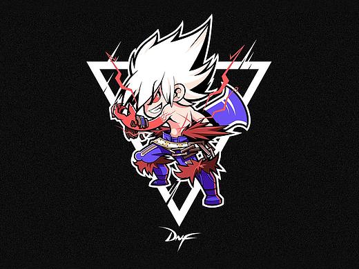 《DNF狂战士》Q版/图形设计