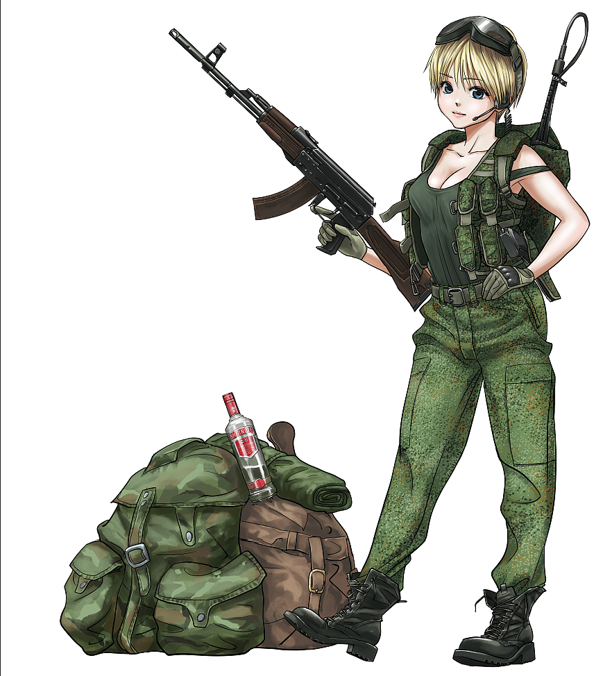 SQUAD 战术小队 毛子少女