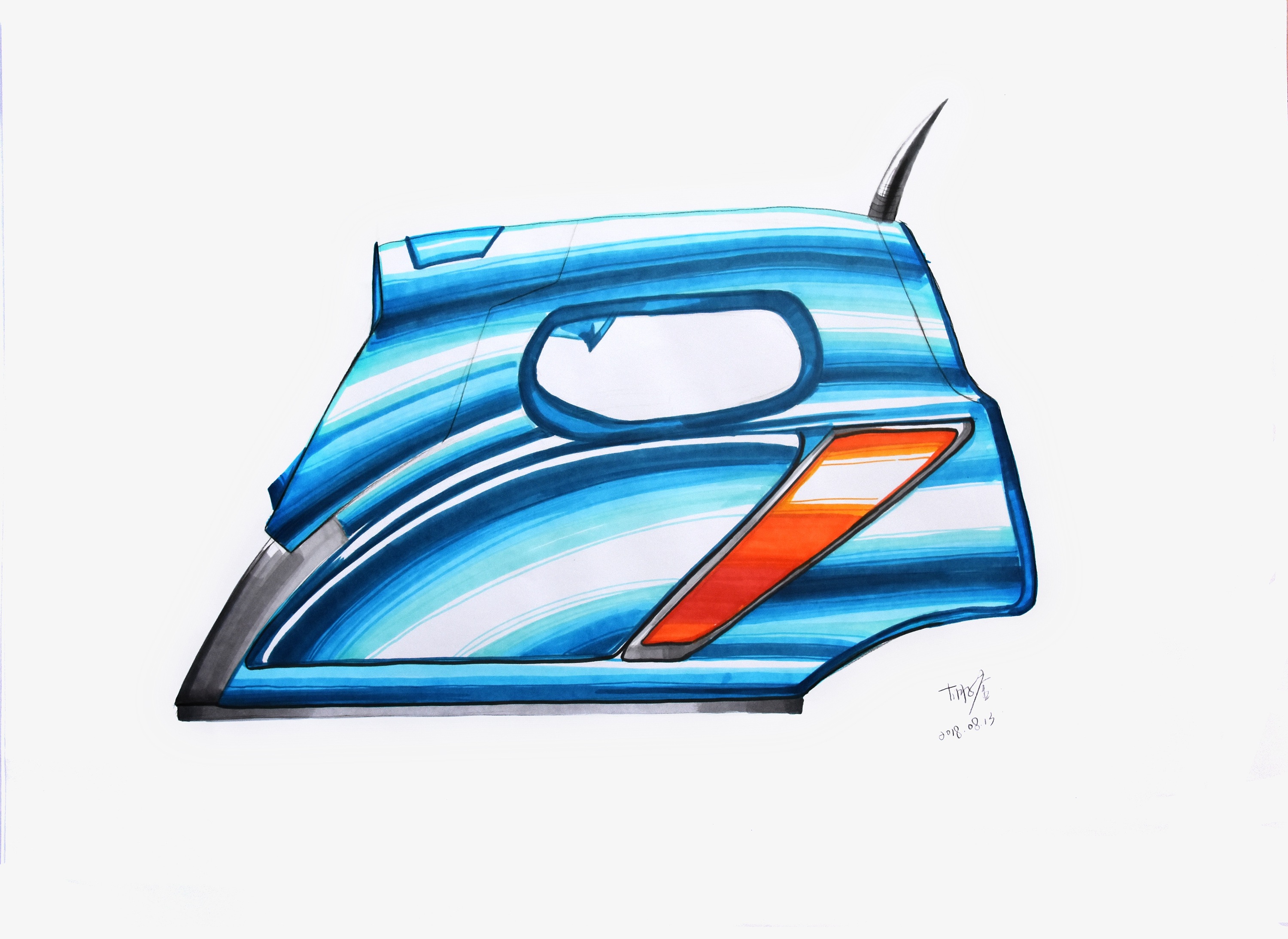 工业设计产品设计手绘单体产品效果图