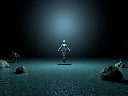 水面人物场景（个人主页-ZNDI2NzI1MDg=） - 场景 - 站酷设计师拉卡啦啦啦原创素材 - 站酷ZCOOL