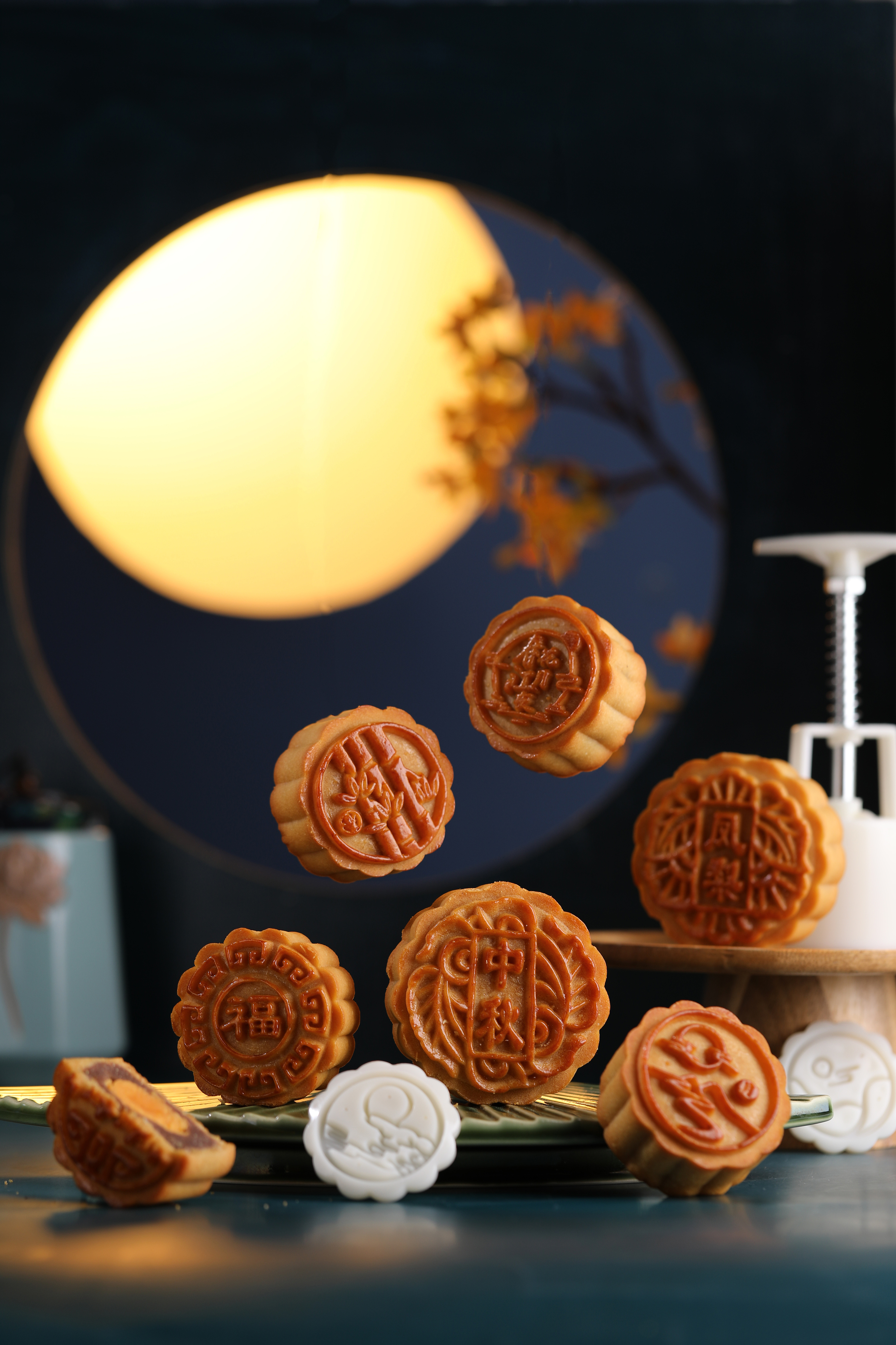 中秋月饼拍摄|摄影|产品摄影|按快门的小肥羊 - 原创作品 - 站酷