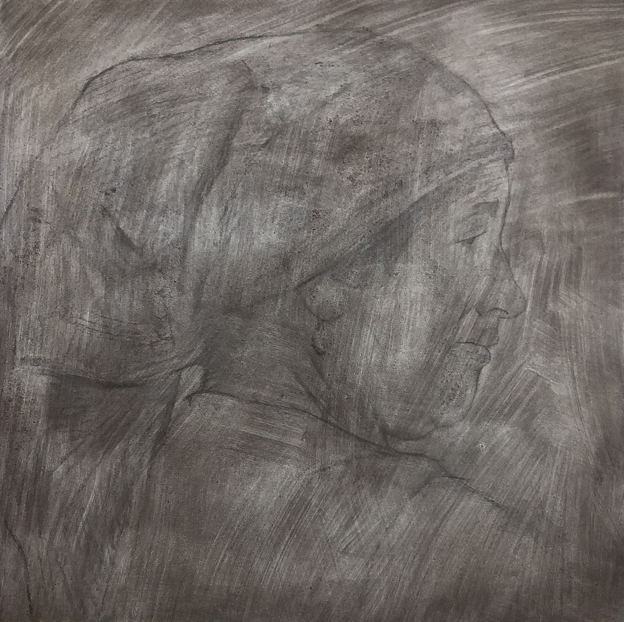 《喀什妇女像》