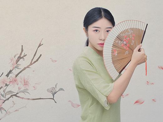 逃出这个繁杂的现代世界，做一回持扇女侠，（个人主页-ZMjQ4MDkyNjg=） - 人像摄影 - 站酷设计师维度_VIDEO原创素材 - 站酷ZCOOL