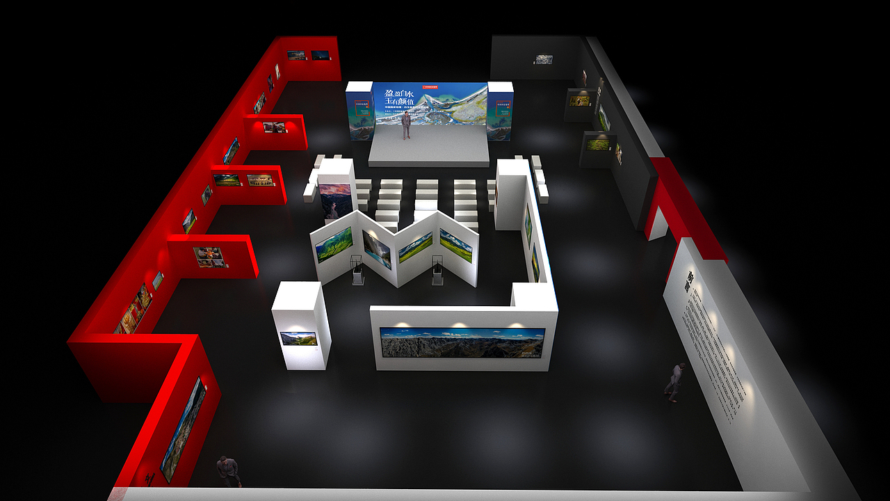 摄影展效果图|空间|舞台美术|晚风boom_原创作品-站酷(zcool)