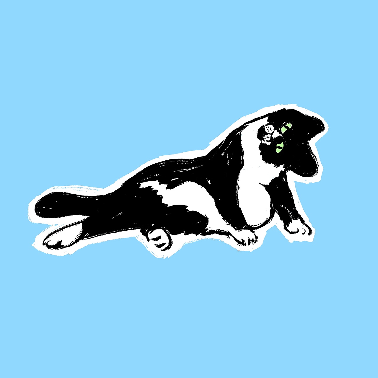 猫咪速涂插画20P