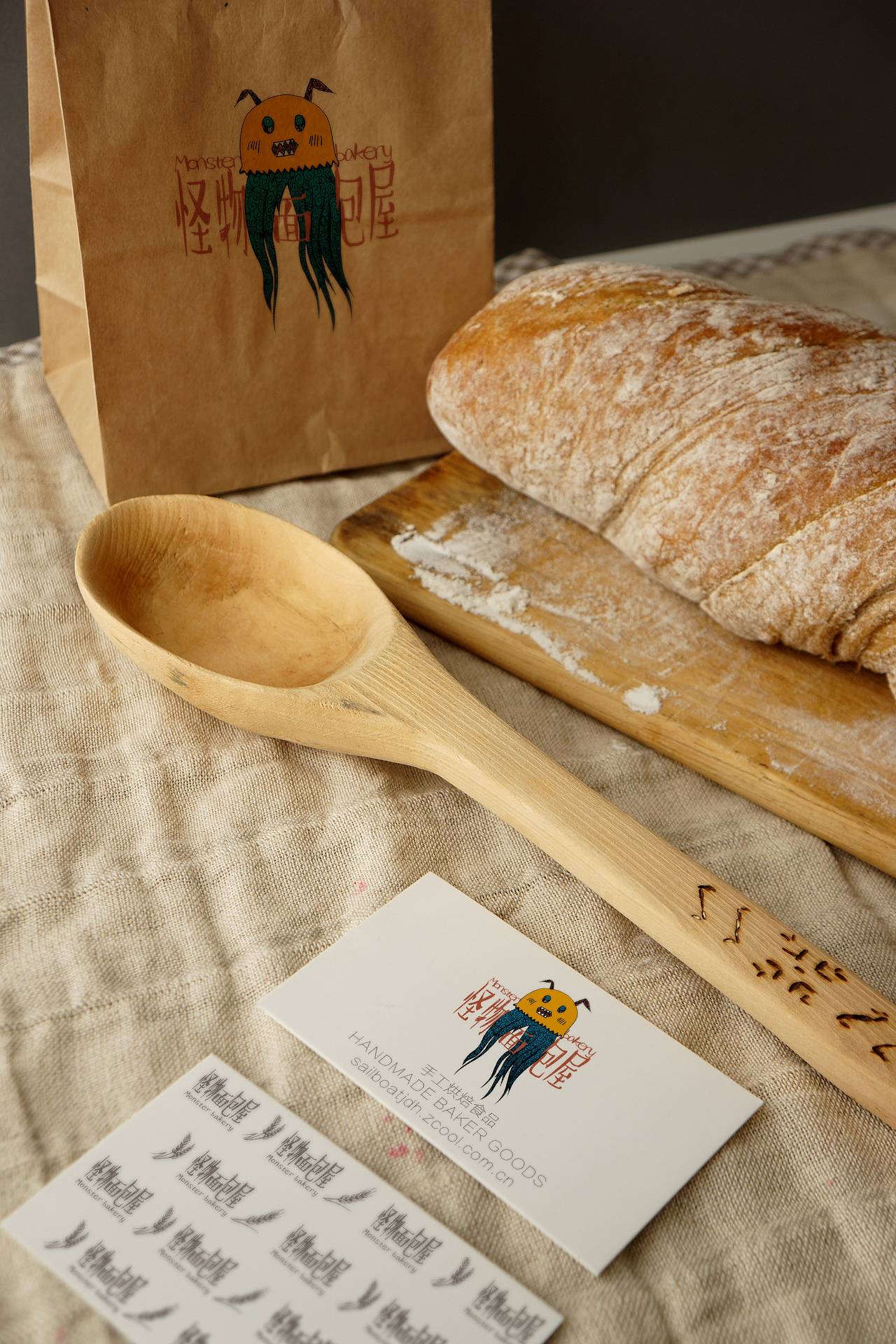 讲大画丨怪物面包屋丨HANDMADE BAKER GOODS