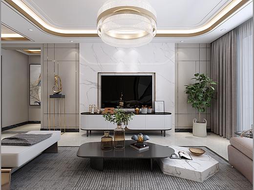 药都新城|现代轻奢风格,满屋设计感